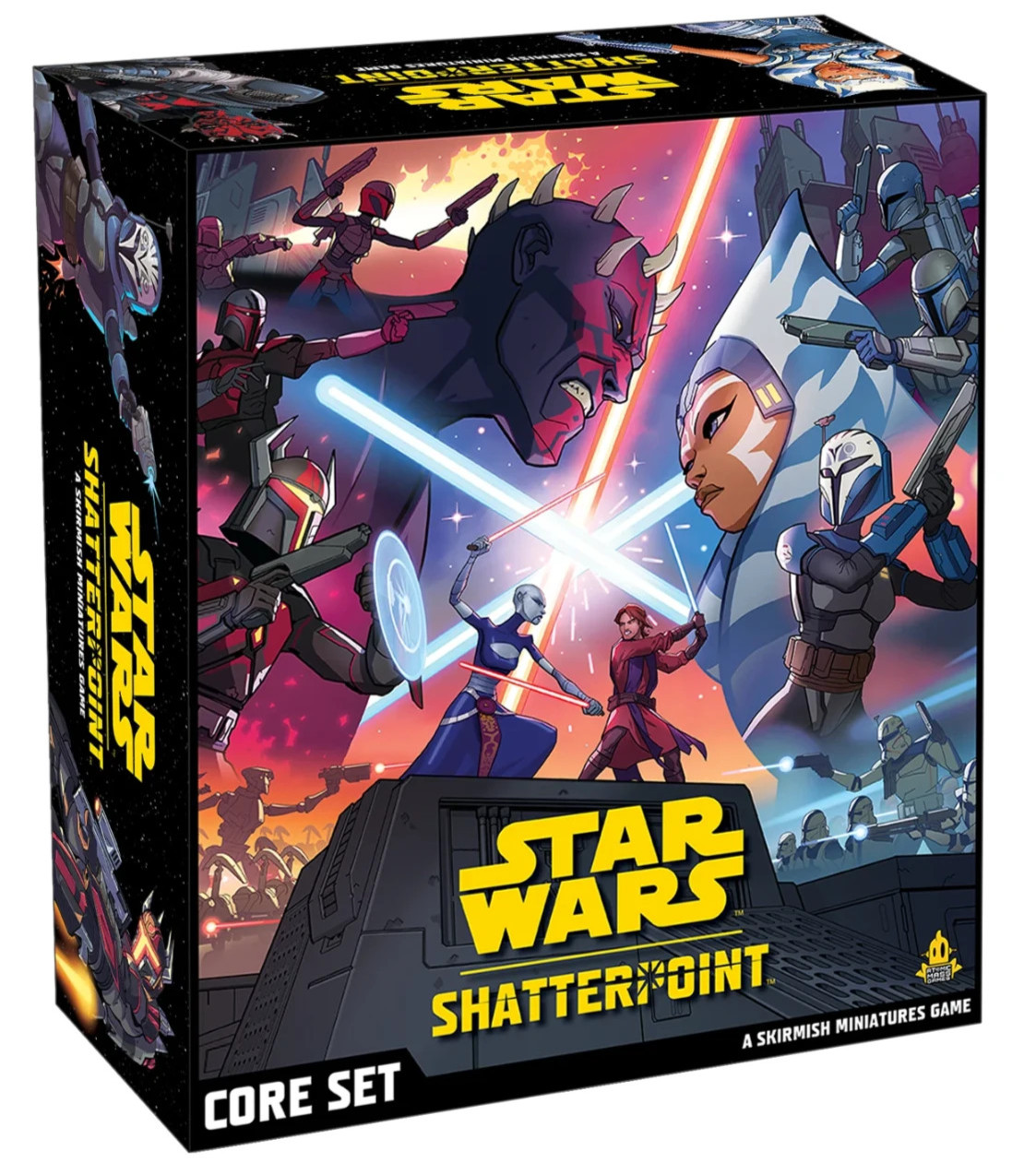 Star Wars: Shatterpoint Core Set Tabletop Miniatures Game Atomic Mass – SEALED