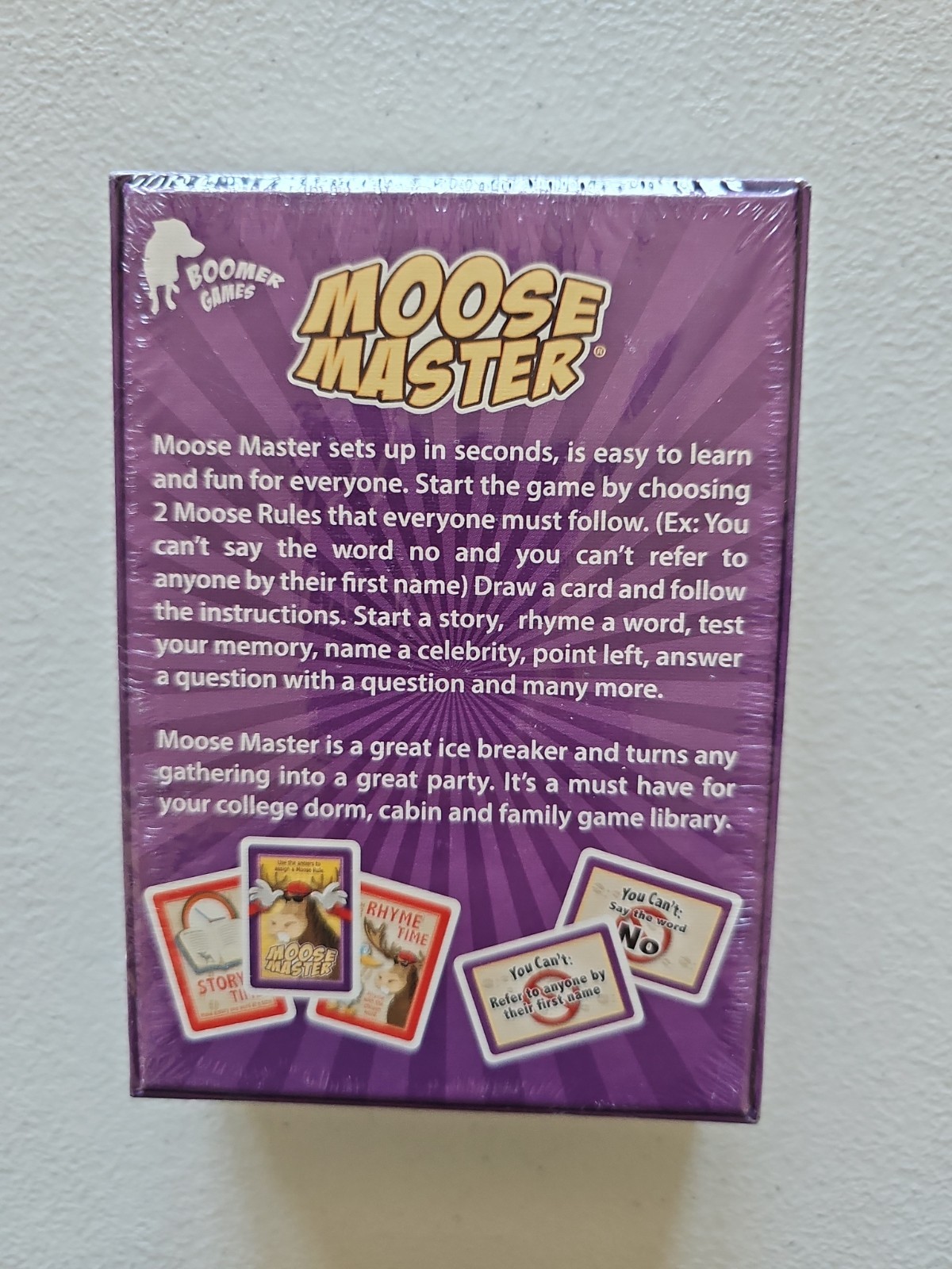 MOOSE MASTER Card Game: Crazy Party Game for All Ages | Boomer Games 2021 | NEW