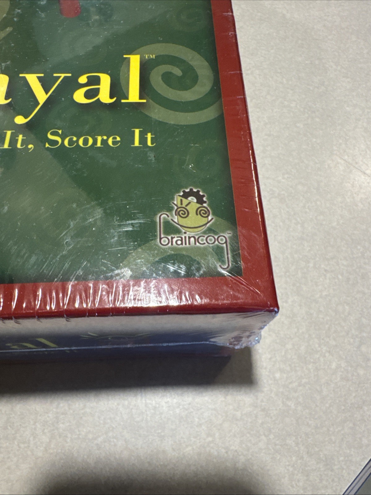 Portrayal Board Game See it Say It Sketch It Score It RARE Braincog 2005 Rare