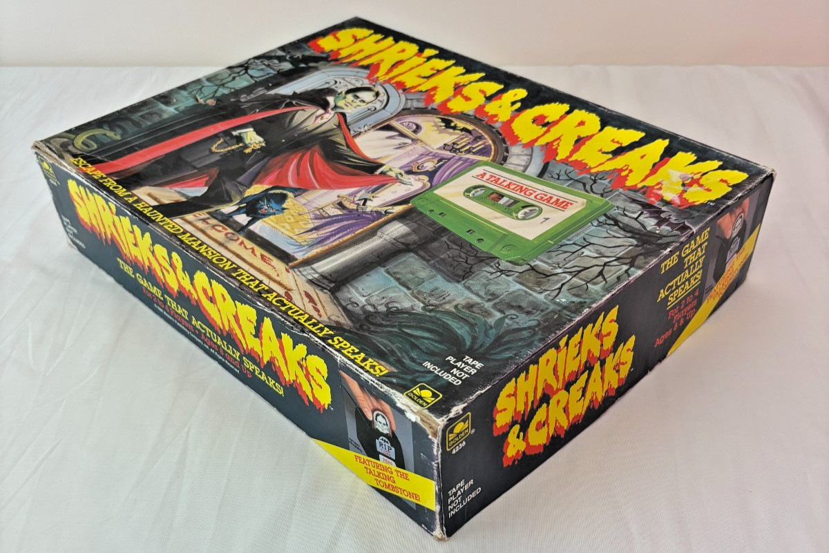 Vintage Shrieks & Creaks Board Game | Golden | 1988 | 100% Complete | Used