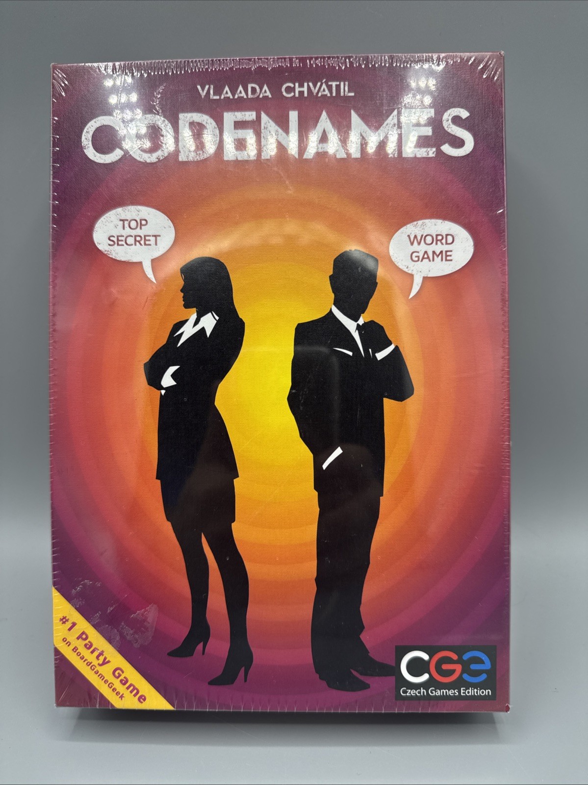 Czech Games Edition Codenames Vlaada Chvatil Party Game Spymaster Agents Clues