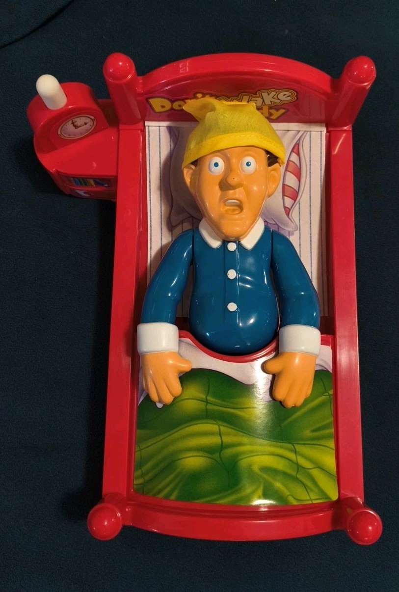 2011 Don’t Wake Daddy Alarm Clock Game 100% Complete Tested Working