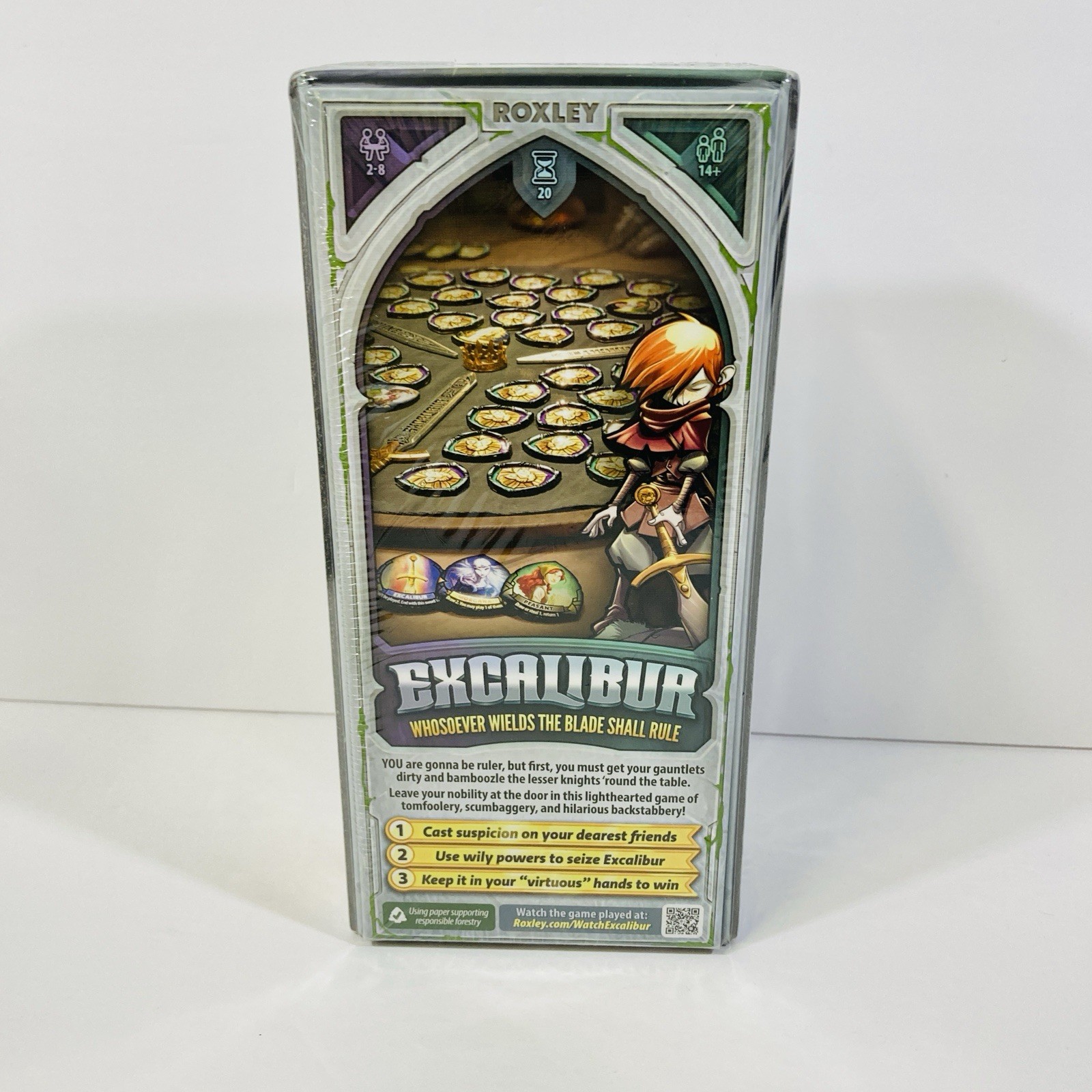 *In Hand* EXCALIBUR BOARD GAME Roxley Collector’s Edition 2026 BRAND NEW SEALED
