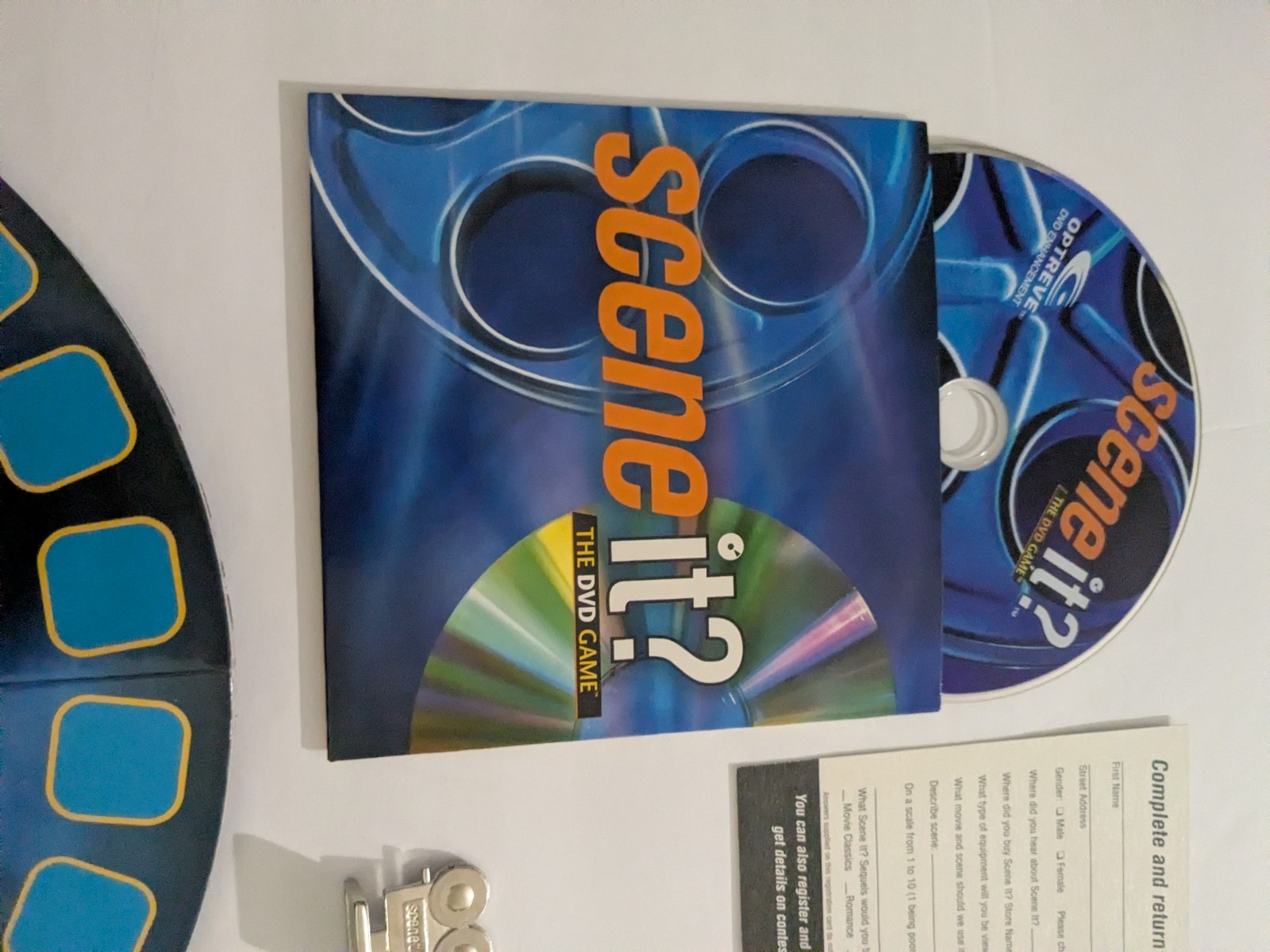 Scene It? The DVD Game – Complete Working Game (No Rule Sheet) – FREE SHIPPING