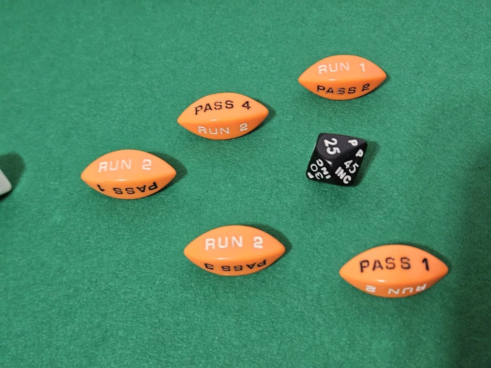 Football Fever The Game Cards Dice Hansen 1985 Vintage Board Game 100% Complete