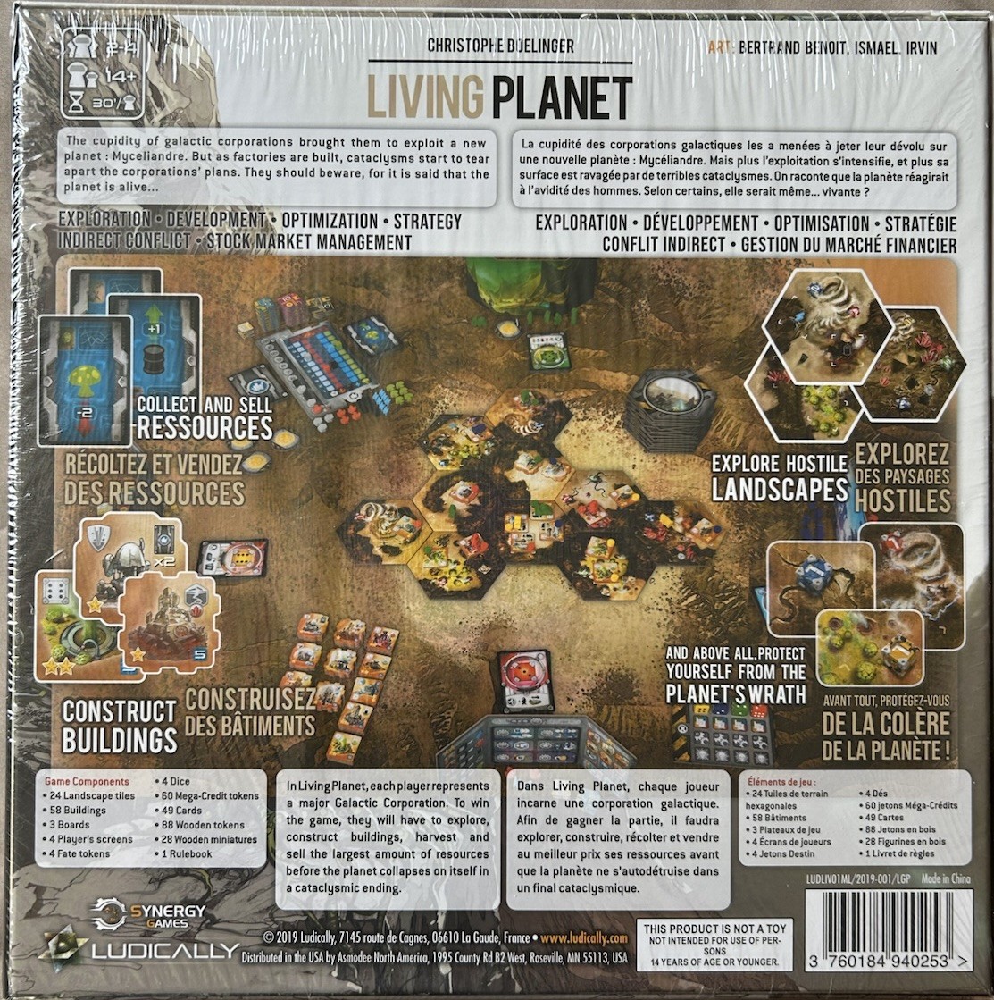 Living Planet Board Game new/sealed