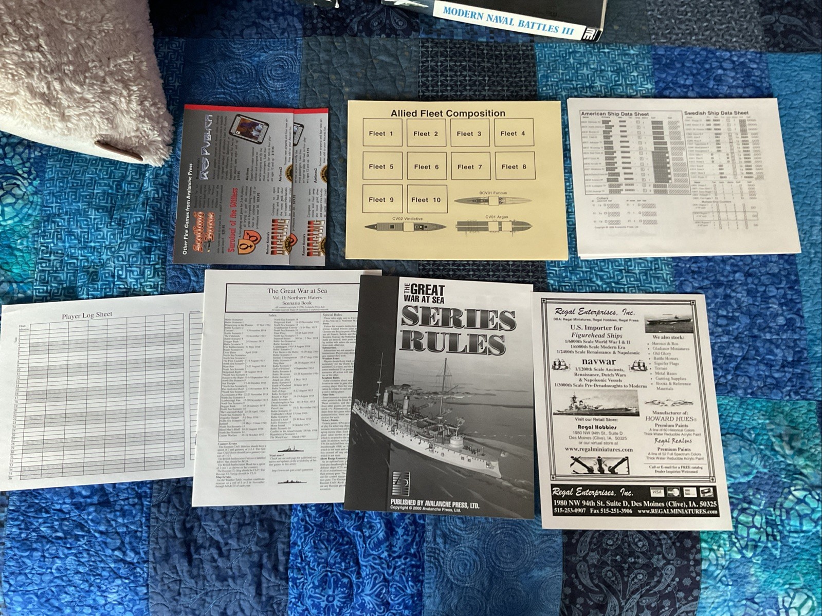 Avalanche Press Great War at Sea II North & Baltic Seas 1998 Unpunched