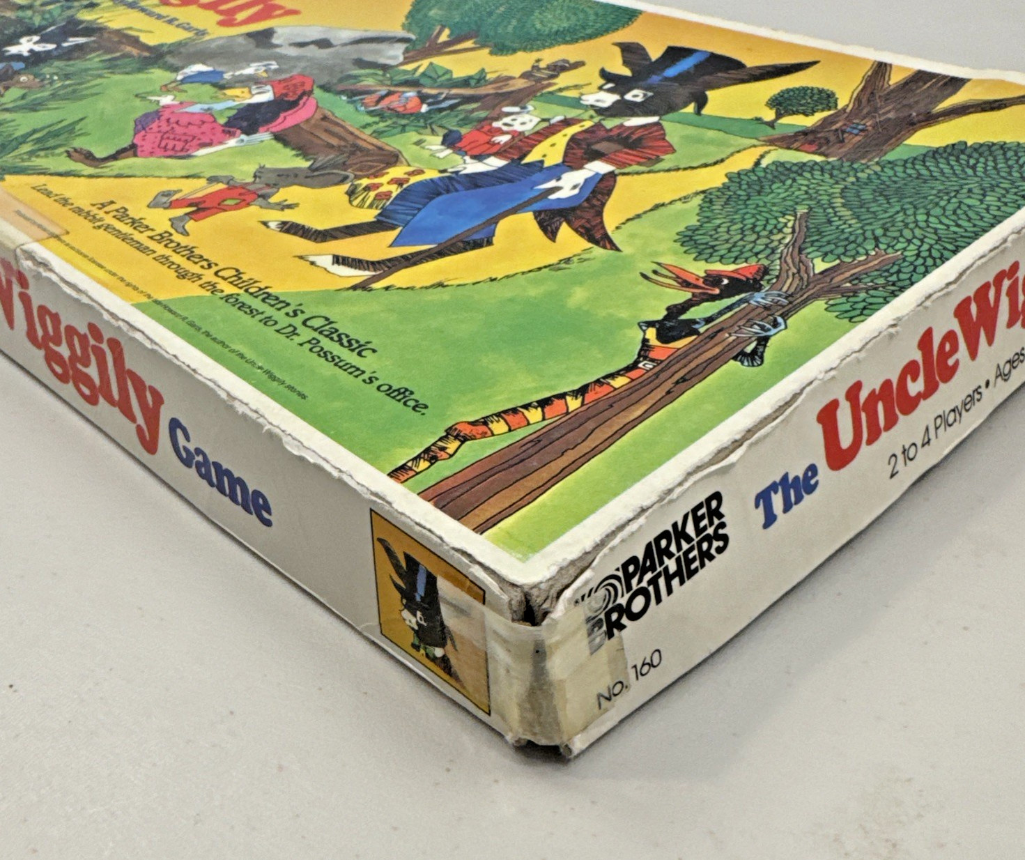 Vintage The Uncle Wiggly Board 1967 Pre-owned Classic Game