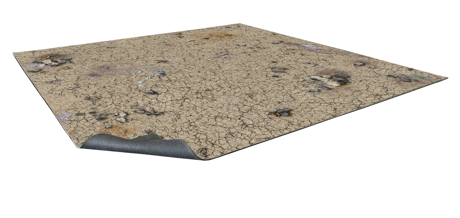 Battle Systems Terrain Desert Wasteland Game Mat 3×3 – Neoprene Playmat for W…