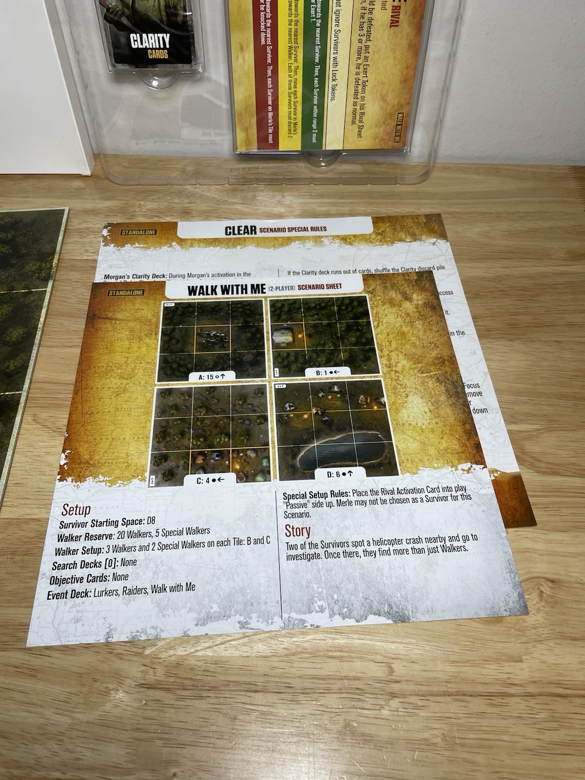 AMC The Walking Dead Board Game Expansion Set 2017070061806 Brand New Sealed