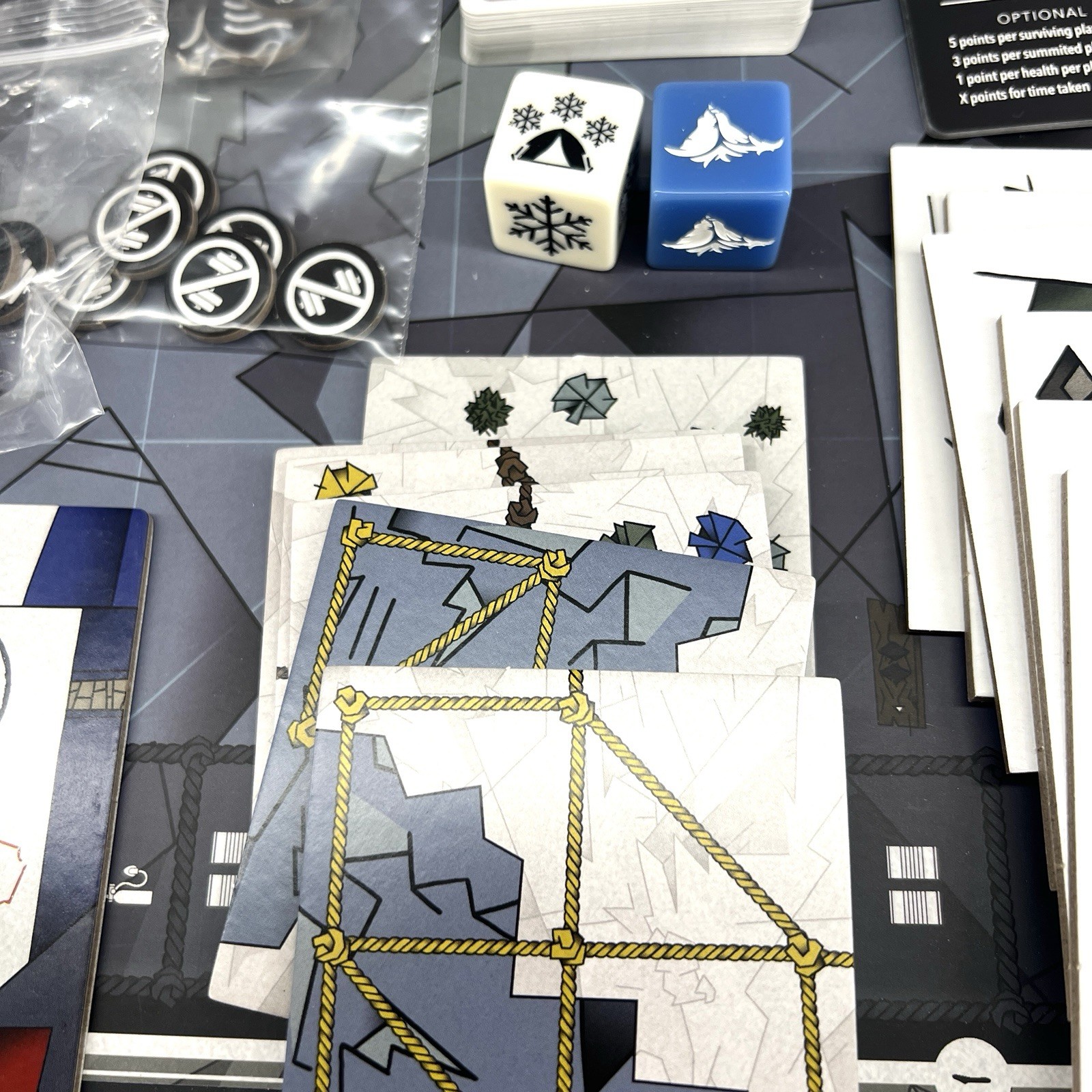 Summit Board Game Inside Up Games Mountaineering Game Excellent Condition 100%