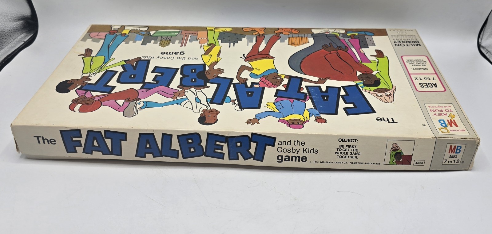Fat Albert Board Game – 1973 Milton Bradley – Animated TV Series – Complete