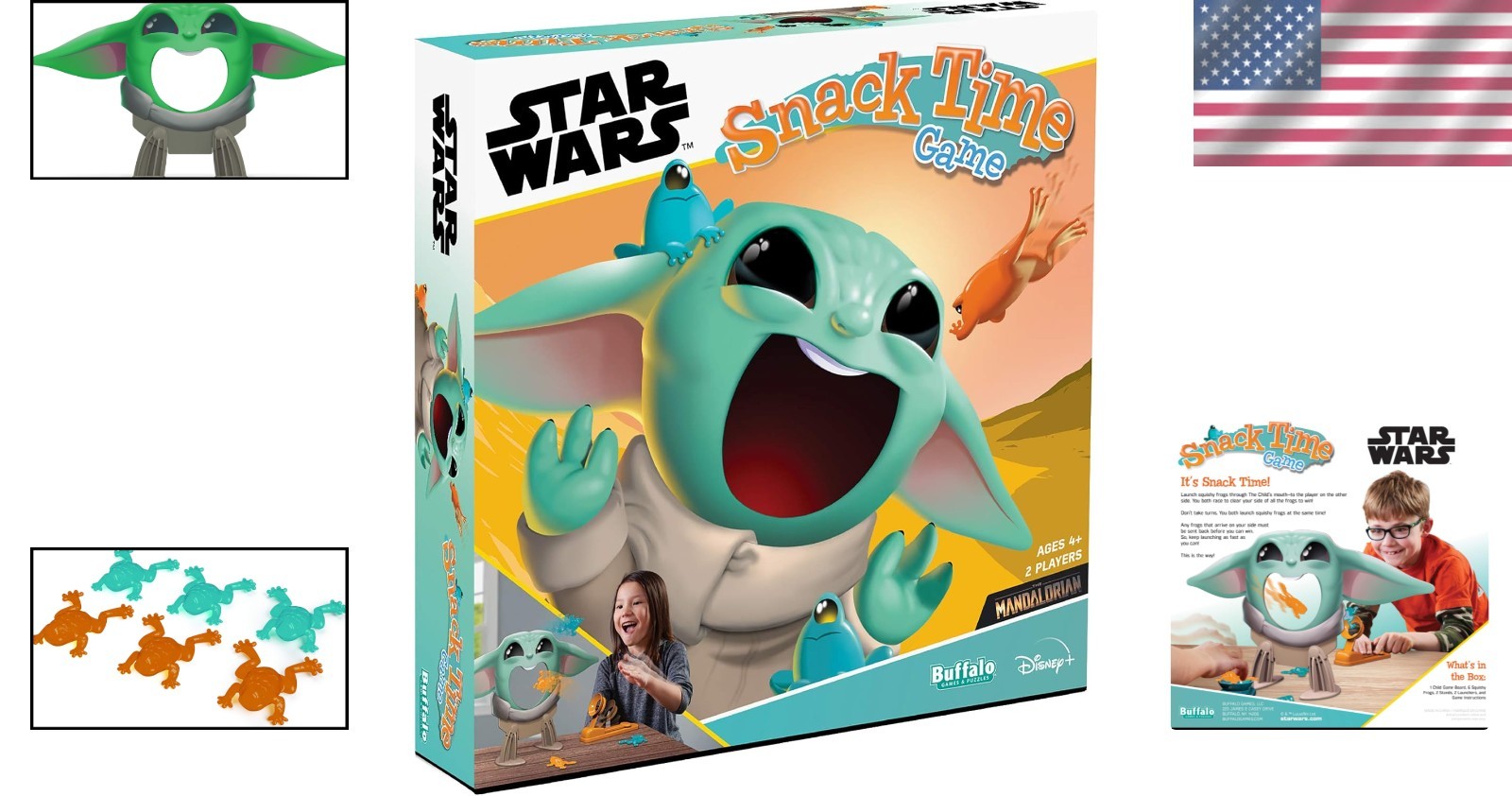 Engaging 10-Minute Snack Time Game for 2 Players – Star Wars The Mandalorian