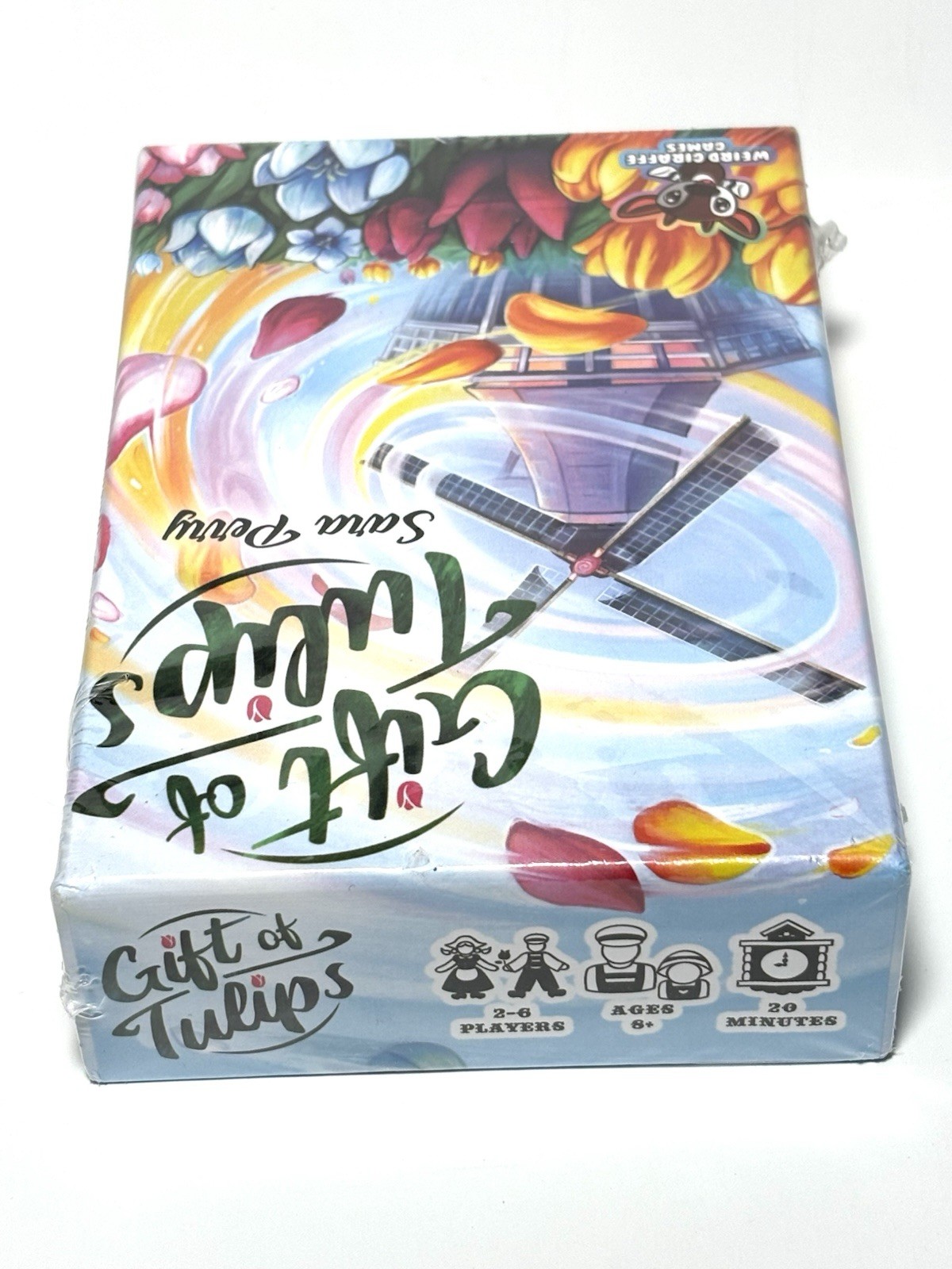 Gift of Tulips 2nd Edition Board Game Sara Perry Weird Giraffe Games New Sealed