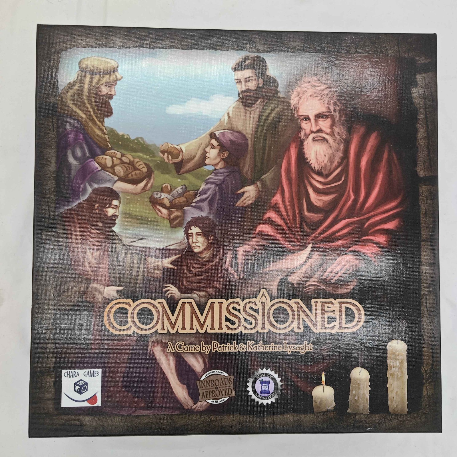 Chara Games – Commissioned Board Game (2016) – COMPLETE! EXCELLENT!