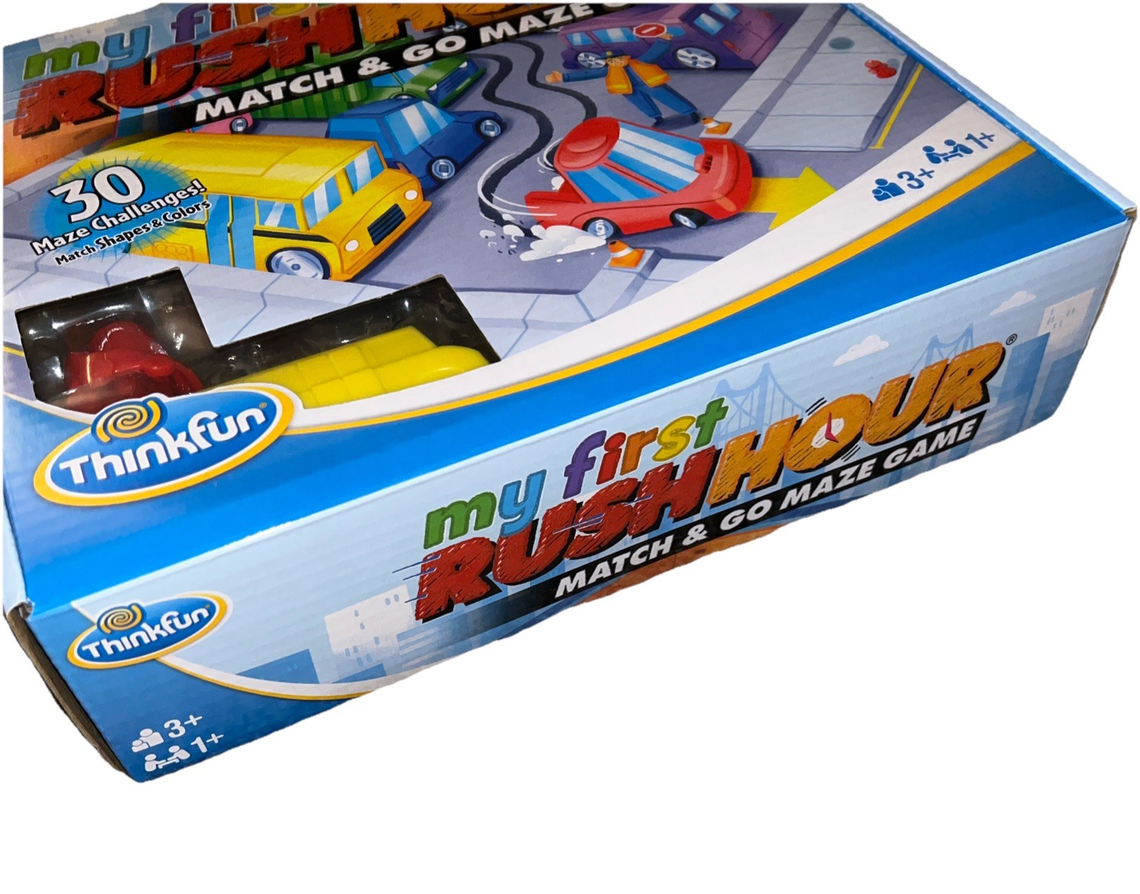 ThinkFun My First Rush Hour Match & Go Maze Game 30 Maze Challenges Ages 3+ B2