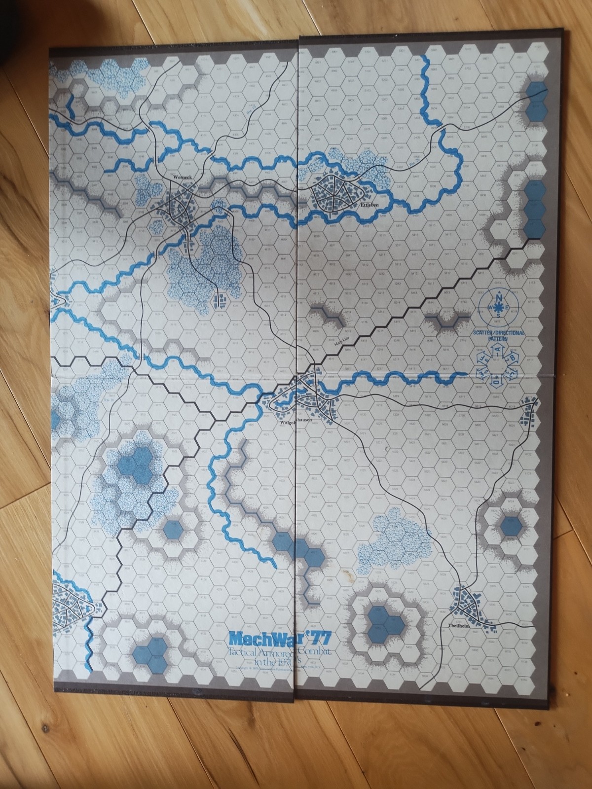 MechWar ’77 Designer’s Edition Wargame SPI 1975 Tactical Armored Combat 1970s