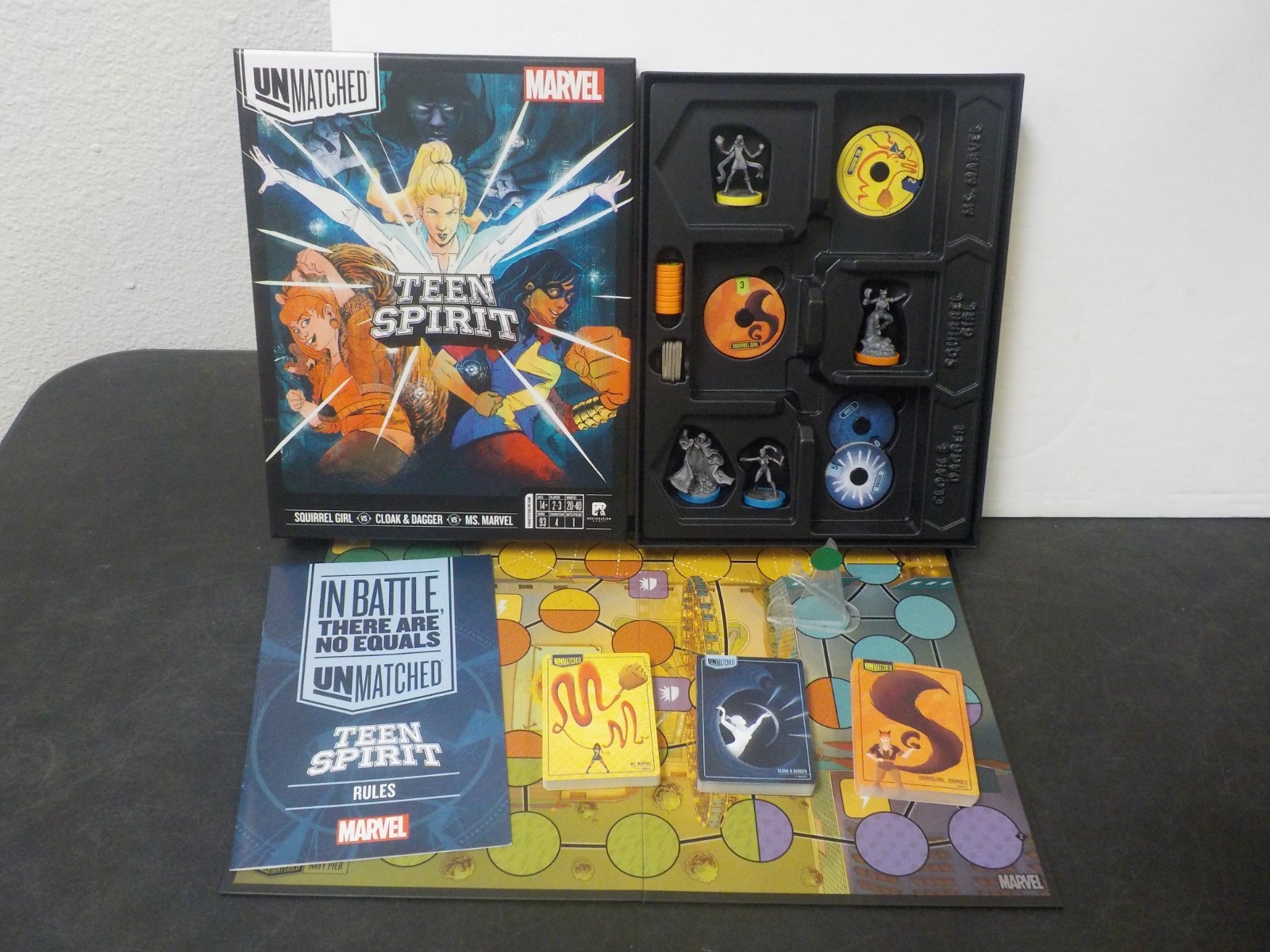 Y G427 2022 Marvel Unmatched Game – Teen Spirit by Restoration Games Ms. Marvel