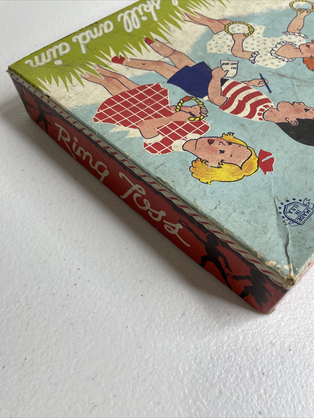 RING TOSS A Transogram Gold Medal Game RARE VINTAGE 1938