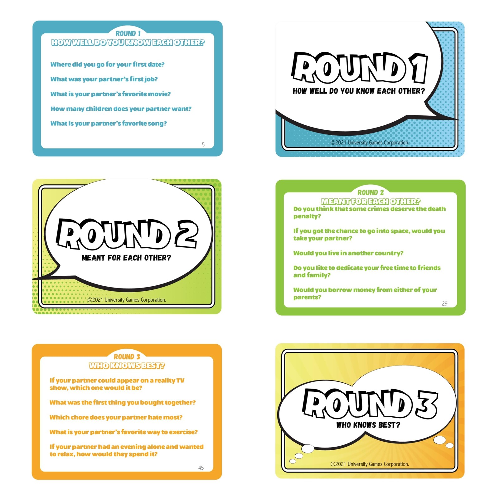 Couples Quiz Game Travel Edition Classic Newlywed Game for Fun Connection