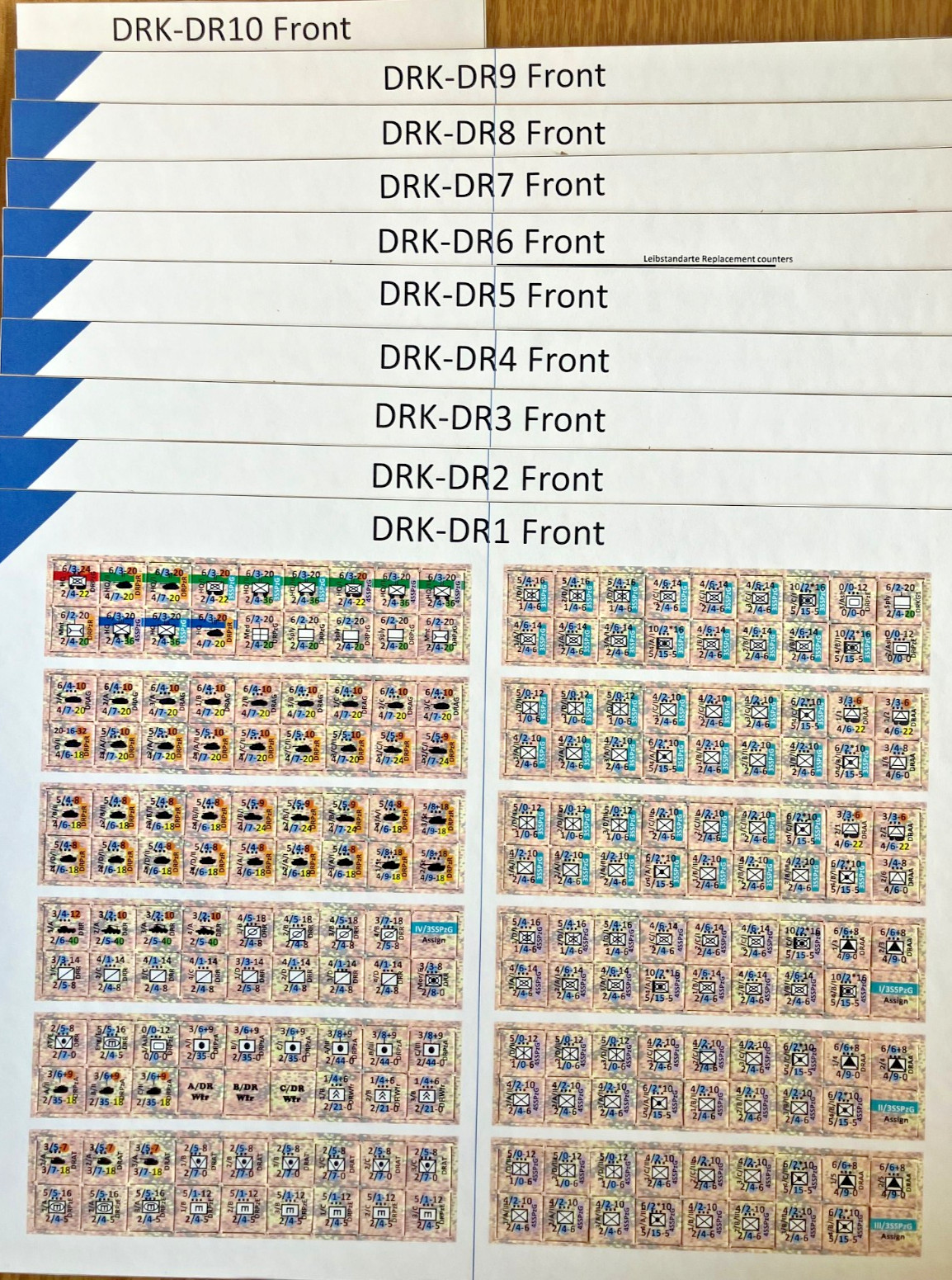 Death Ride Kursk: Das Reich (Grognard Simulations, 2015). Open Box