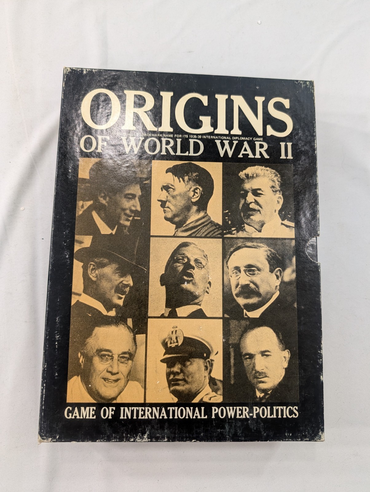 Avalon Hill Vintage 1971-Origins of World War II Board Game-RARE-COLLECTIBLE