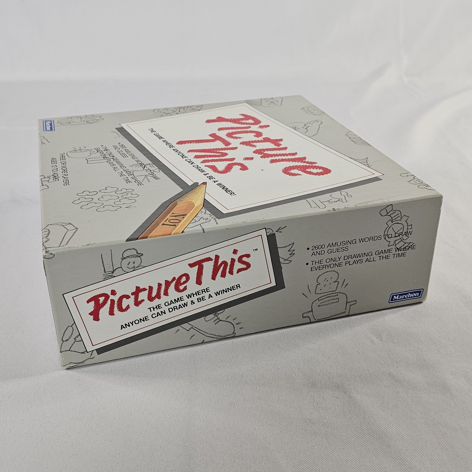 Vintage Picture This Board Game By Matchon Inc. 1987 UNUSED New Open Box READ⬇