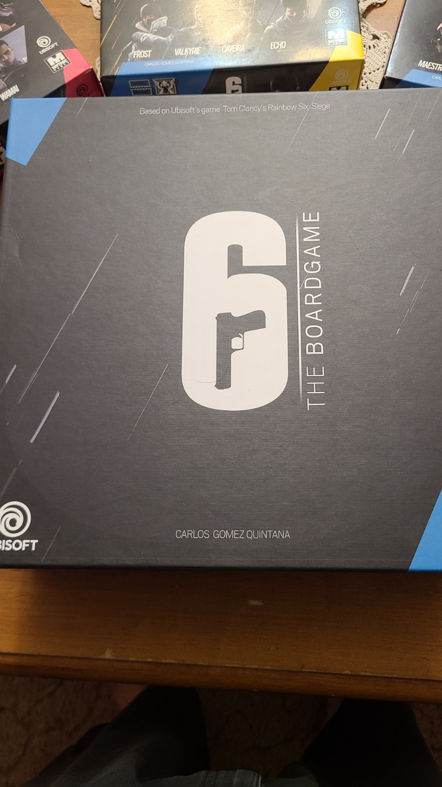 rainbow six siege board game: base game plus all maps and year 1 to 5 operators