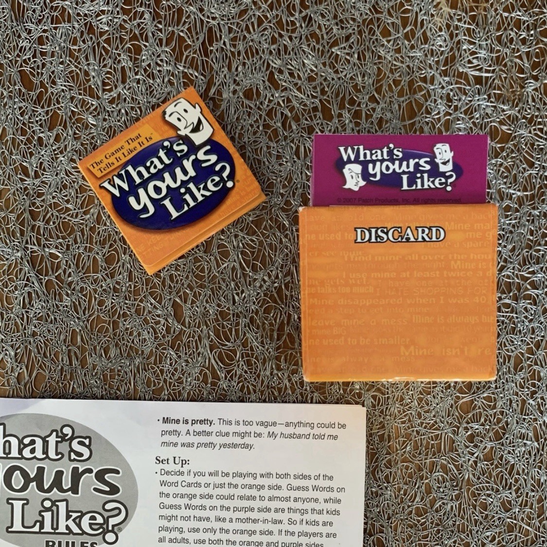 What’s Yours Like Board Game