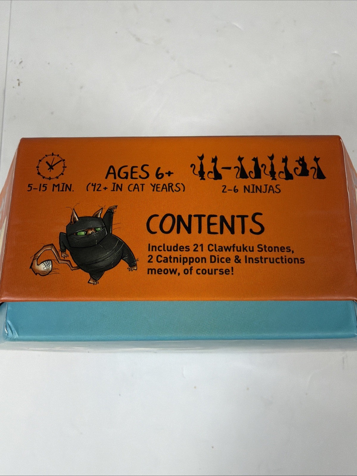 Cobra Paw Ninja Tile Game Bananagrams Master Meow Clawfuku Cat Dice COMPLETE EUC