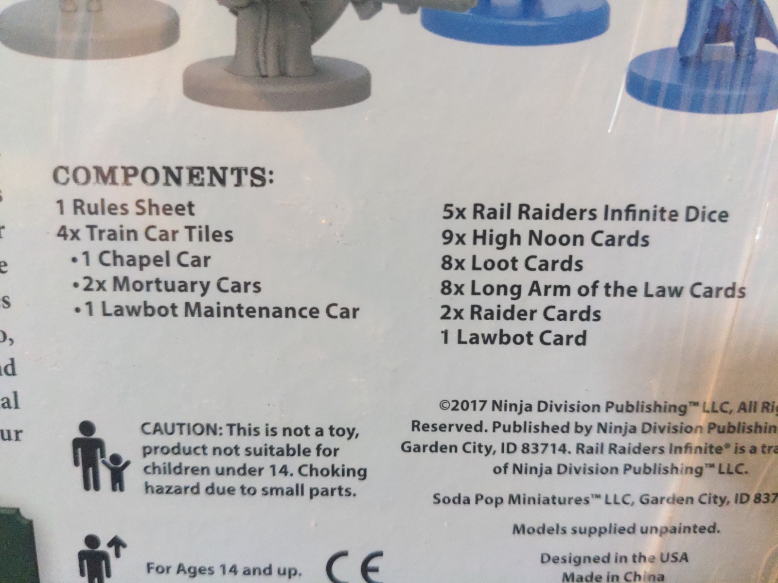 (New) Old Tyme Religion Expansion Rail Raiders Infinite Ninja Division Soda Pop