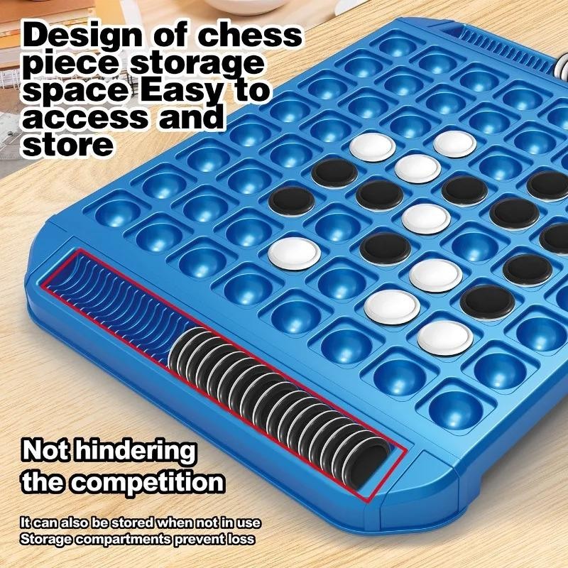 Dual-side Flip Board Strategy Game 2 Players Logic Training Educational Puzzle T