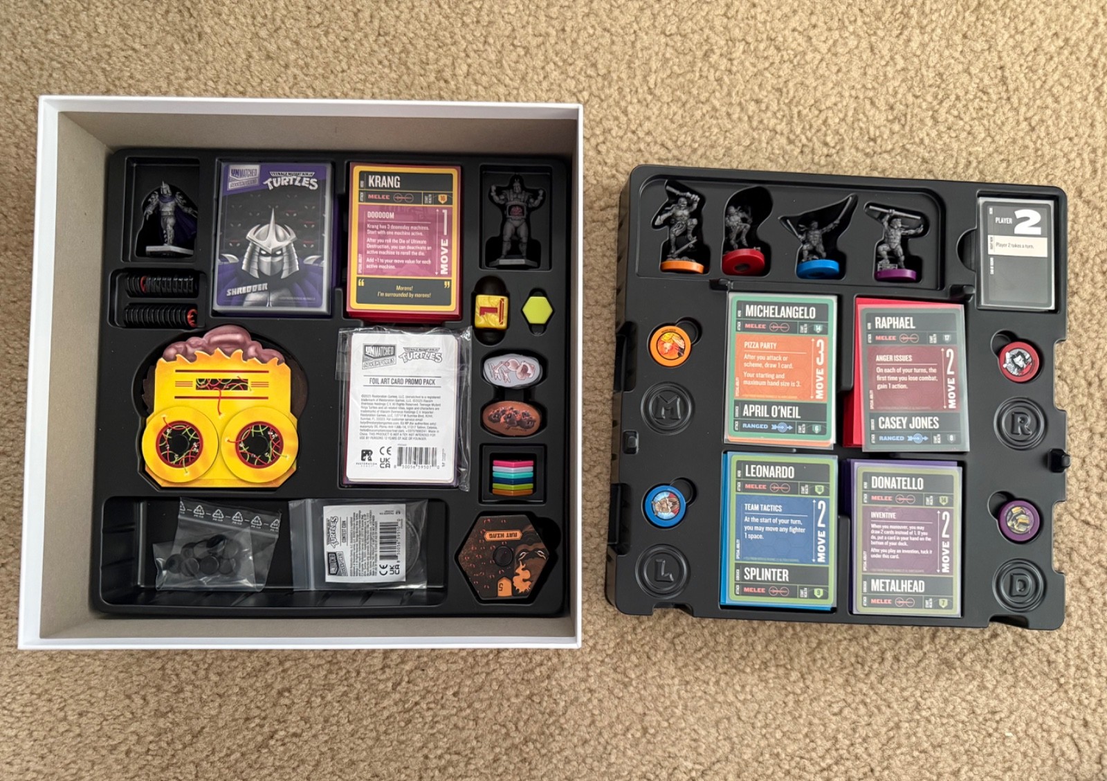 Unmatched Adventures: Teenage Mutant Ninja Turtles – Kickstarter Bundle