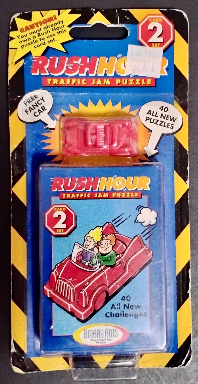 1997 Rush Hour Traffic Jam Card Set #2 40 card pack & Car