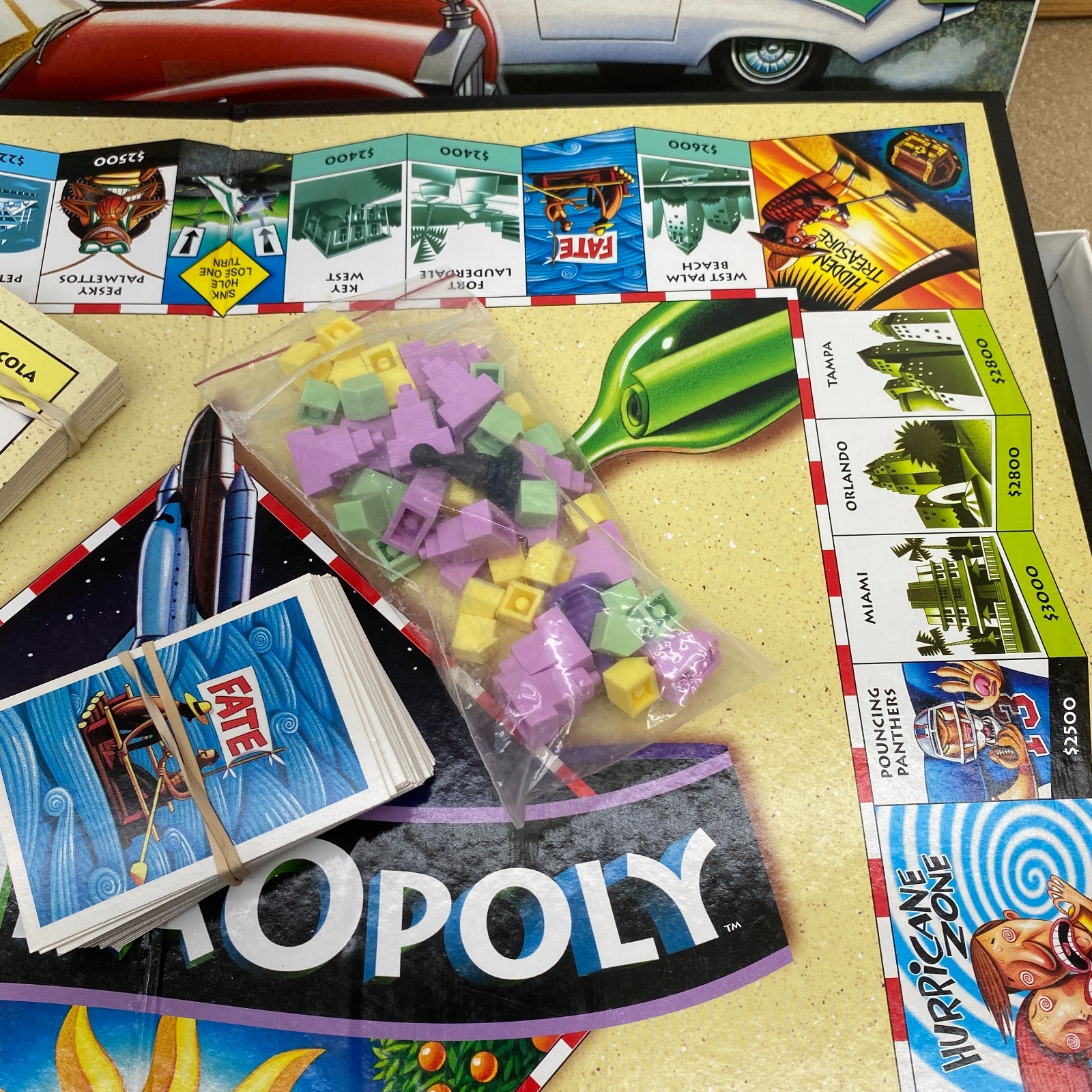 Vintage FloridaOpoly Board Game Sunshine State 1997