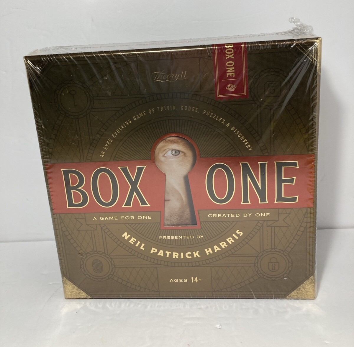 Box One Game Presented By Neil Patrick Harris & Theory 11 New & Sealed