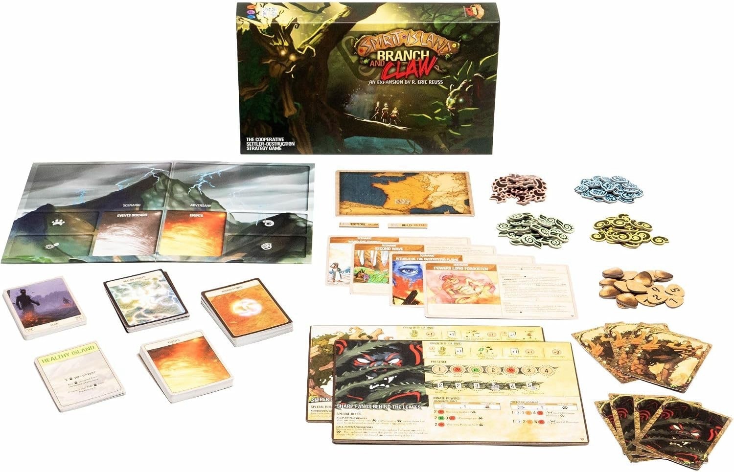 Spirit Island: Branch & Claw Board Game Expansion Set – NEW and SEALED