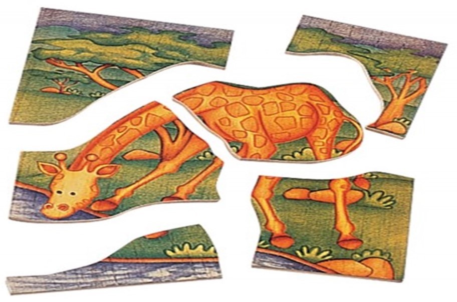 BRAND VOILA TOY KIDS STRATEGIC GIRAFFE BOARD GAME GIFT SAFARI JIGSAWS PUZZLE