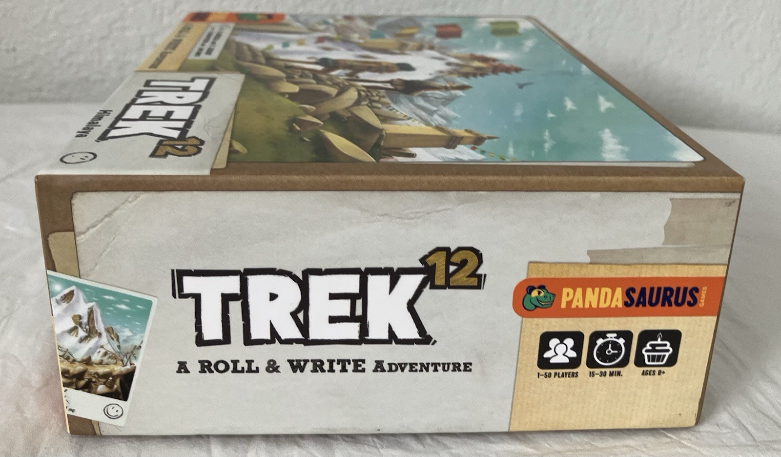 Trek 12 Himalaya A Roll & Write Adventure Board Game Pandasaurus Games Open Box