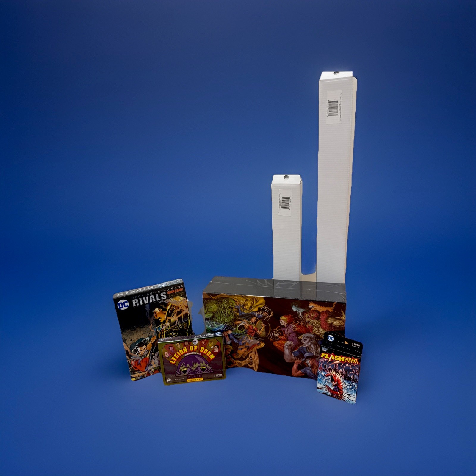 New DC Deck Building Game Justice League Dark Kickstarter + 2 Playmat