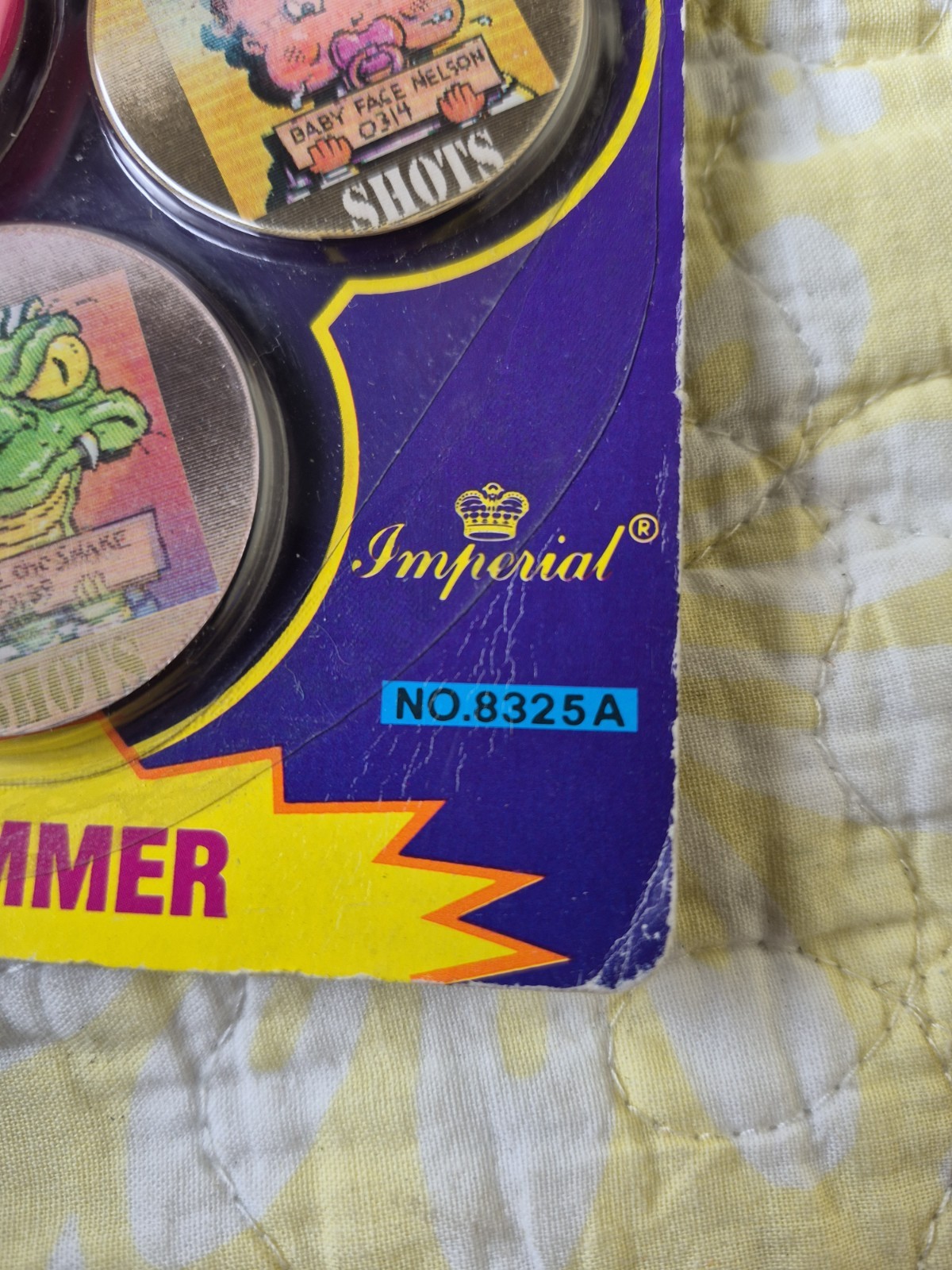 1994 POGS Sealed MOTION CAPS SLAMMER WHAMMERS – Ultra Rare 6 cap 1 slammer