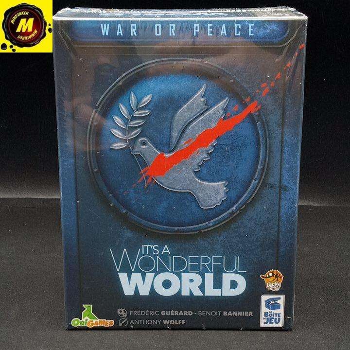 It’s a Wonderful World: War or Peace Expansion (NIB) – #162390 – Family Games