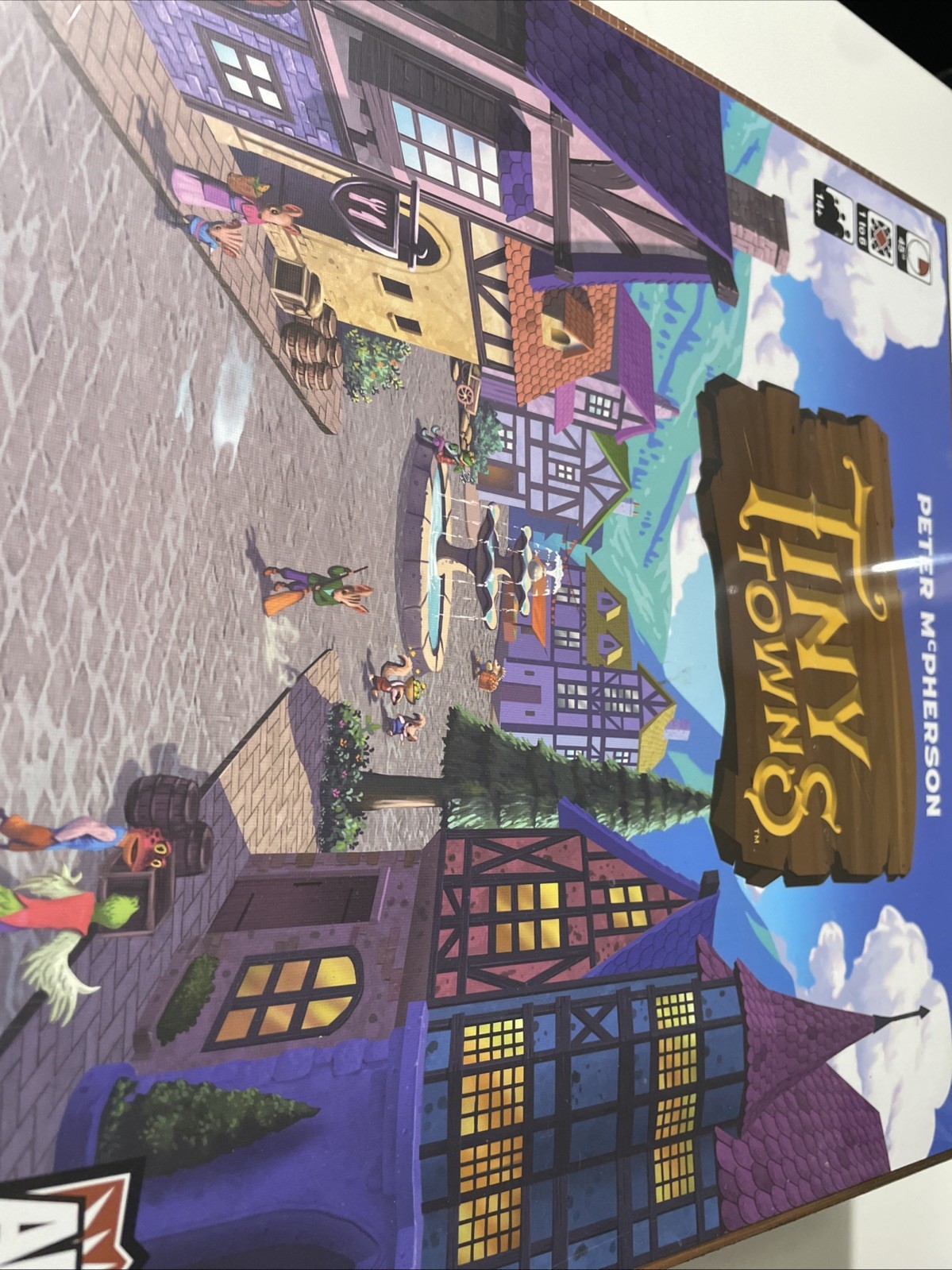 AEG Tiny Towns Board game by Peter Mcpherson – Ages 14+ 2019 -1 To 6 Players