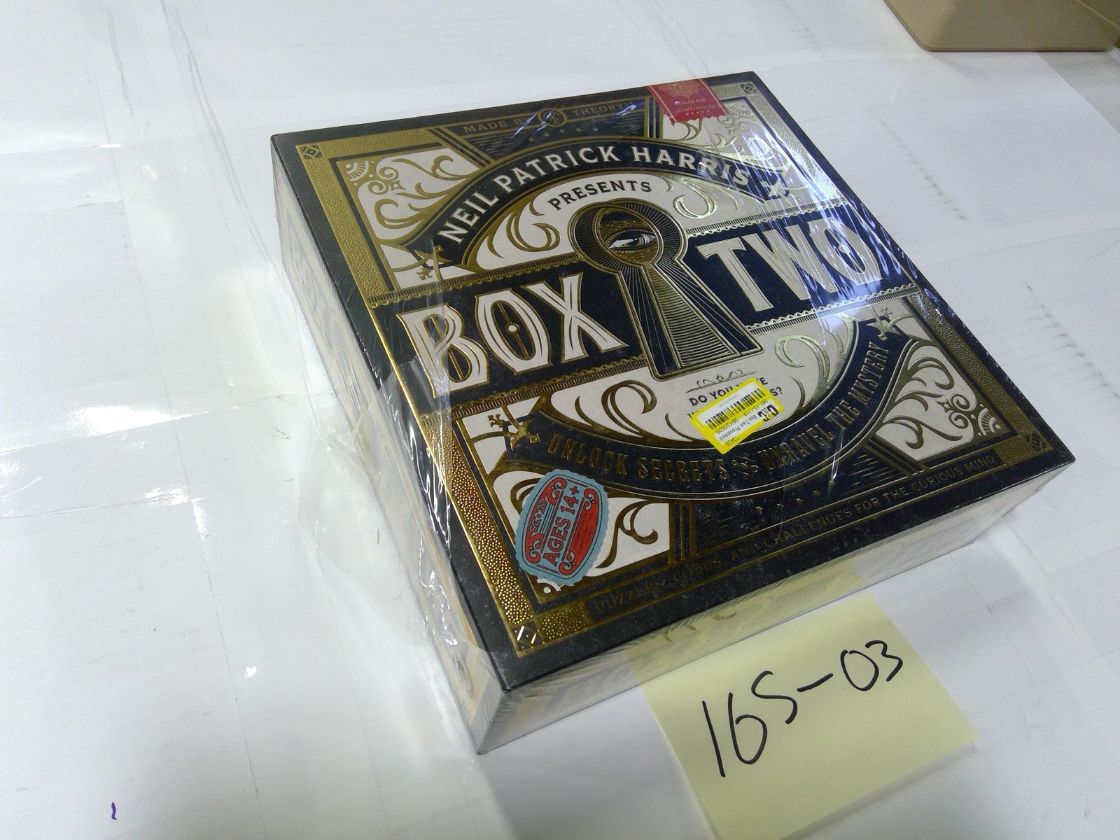 Theory11 Neil Patrick Harris Box Two Escape Puzzle Board Game 14+ New Sealed