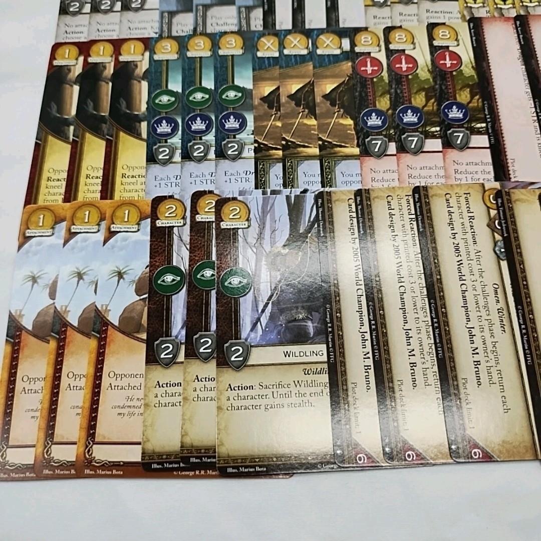 No Middle Ground Game Of Thrones LCG Expansion Westeros Cycle Pack 4 *No Box*