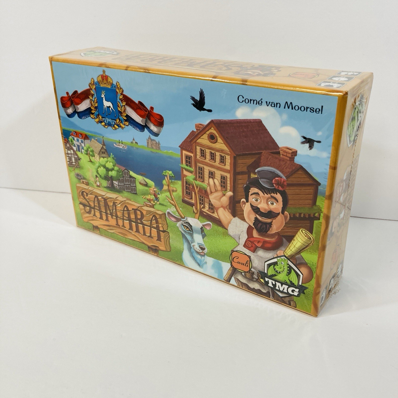 New SAMARA BOARD GAME Cwali TMG Corne Van Moorsel English OOP SEALED
