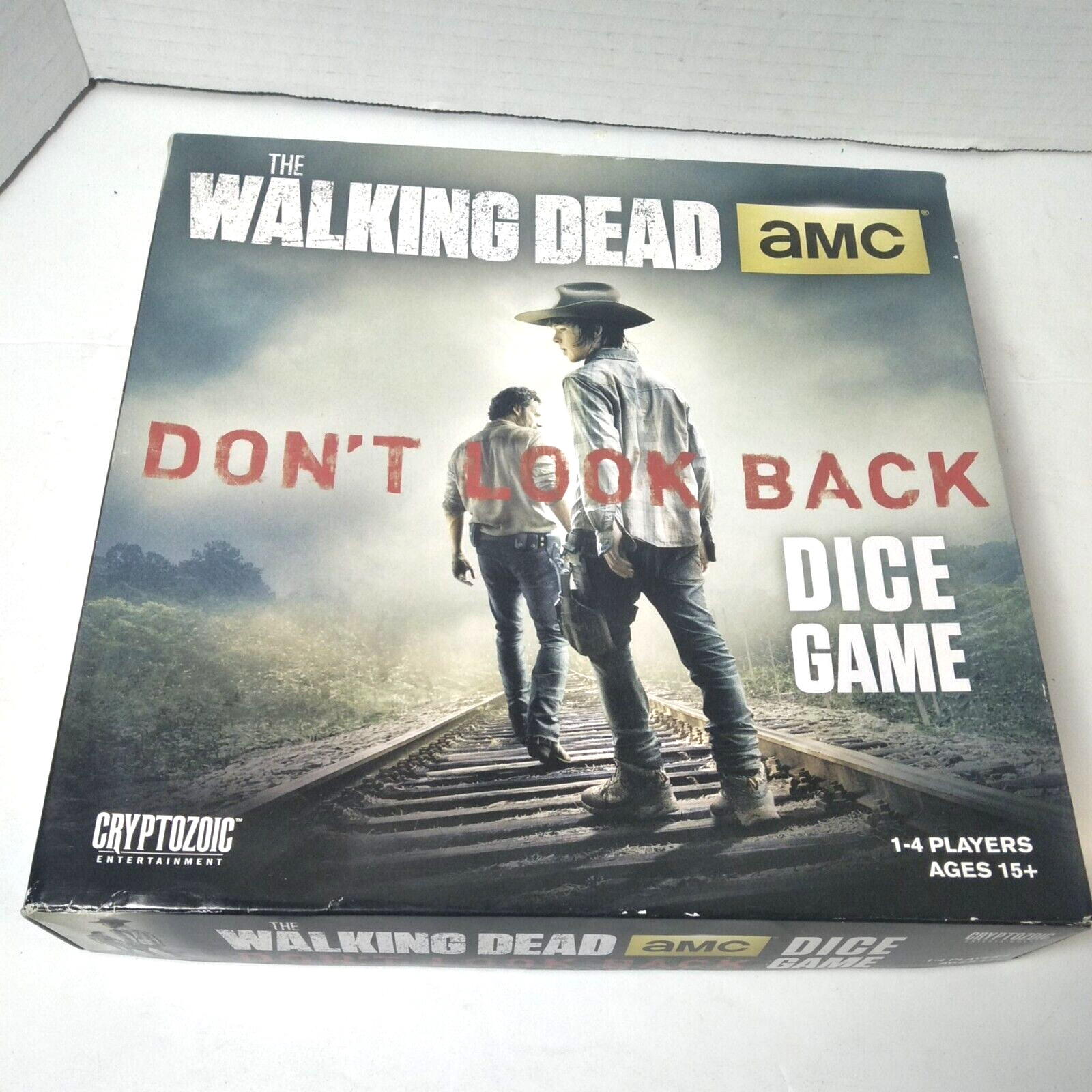 AMC The Walking Dead Don’t Look Back Dice Board Game 2014 Cryptozoic COMPLETE