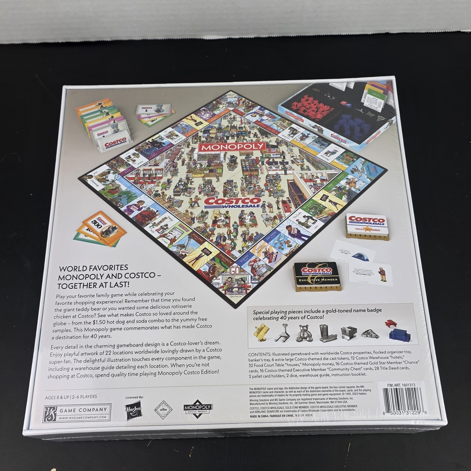 Monopoly Costco Wholesale Edition Board Game NEW SEALED WS Game Company Hasbro