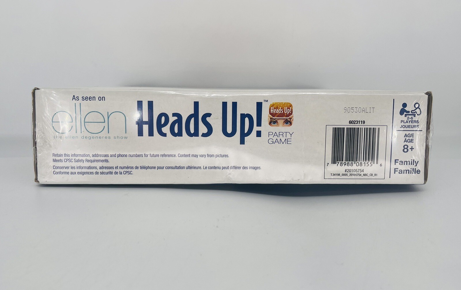 Heads Up! Party Game As Seen On Ellen – 3rd Edition – New – Sealed