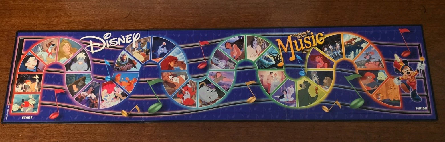 Disney The Wonderful World of Music Game Mattel 2002 Electronic Melody Working